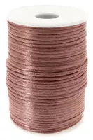 Purple Taupe - 2mm - Rattail Satin Cord (95 mtr.)