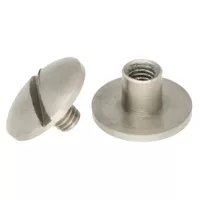 'Stainless Steel' 4 mm x 4 mm Chicago Screw