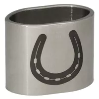 Stainless Steel Cord Tube 'Horseshoe' 20 mm