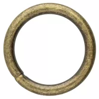 Antique Brass 40 x 6 mm O-Ring