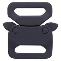 Navy Blue Silicone 20 mm Safety Buckle