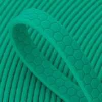 PVC HEXA Coated Webbing 'Crayon Green' 10 mm