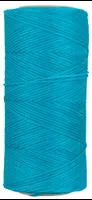 Bright Blue #707 - 1.00 mm - Braided Linhasita Waxed Polyester Cord (PE)