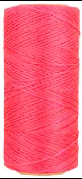 Neon Pink #328 - 1.00 mm - Braided Linhasita Waxed Polyester Cord (PE)