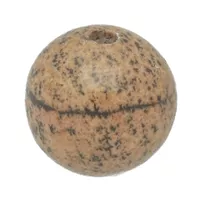 Round Jasper Mineral Bead - 8 x 8 mm, 1 mm
