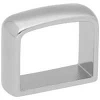 Square Passant Ring 15 mm - Nickel Plated