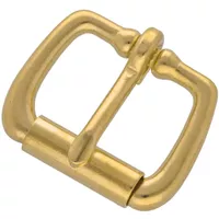 25 mm - Brass - Roller Belt Buckle
