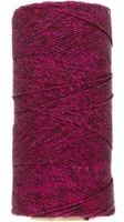Pink Metallic - 1.00 mm - Linhasita Waxed Polyester Cord (PE-4)