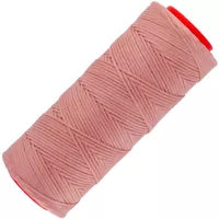Light Pink Politer Waxed Polyester Cord 1 mm - 100 Meter