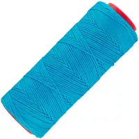 Sky Blue Politer Waxed Polyester Cord 1 mm - 100 Meter