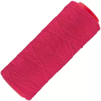 Fuchsia Politer Waxed Polyester Cord 1 mm - 100 Meter