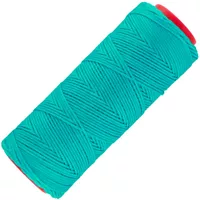 Turquoise Politer Waxed Polyester Cord 1 mm - 100 Meter