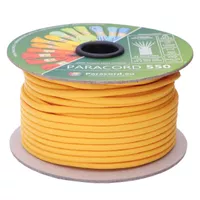 Soft Yellow Paracord 550 Type III - 30 mtr