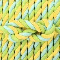 Spring Flowers Cotton Twisted Rope - Ø 10 mm