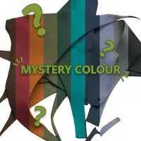 'Mystery Colour' Greased Leather Scraps Sheet (<350 g)