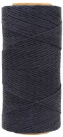 Navy Blue #361 - 1.00 mm - Braided Linhasita Waxed Polyester Cord (PE)