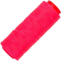 Neon Pink Politer Waxed Polyester Cord 1 mm - 100 Meter