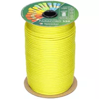 Bright Yellow Paracord 550 Type III - 100 mtr