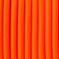 Neon Orange Ø 6 mm Elastic Cord