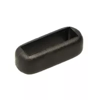 Plastic Passant Ring 16 mm Black