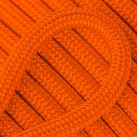 Neon Orange 6mm 100% Recycled Rope (rPET) (PES)