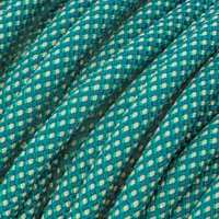 Green Diamonds - Dog Leash Rope - Ø 10mm