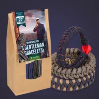 DIY Kit ''Gentleman'' - Classic Paracord Bracelets