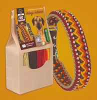 DIY kit "Helmys Indianer" with beads - Make your own dog collar - By Paradoggies