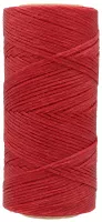 Red #50 - 1.00 mm - Braided Linhasita Waxed Polyester Cord (PE)