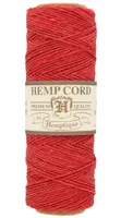 Red - 0.5 mm - Hemp Rope by Hemptique (62.5 meter)