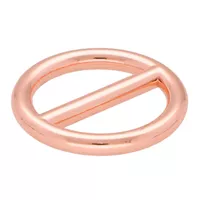 Stop/bar O-ring 'Rose Gold' 25 x 4 mm