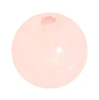 Round Rose Quartz Mineral Bead - 8 x 8 mm, 1 mm