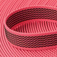 Textile PPM Webbing 'Pink' 20 mm With Rubber Tracers