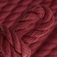 Ruby Red PPM Twisted Rope - Ø 10mm