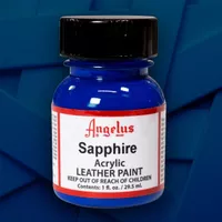 Sapphire - Angelus Acrylic Leather Paint - 29.5 ml (1 oz.)