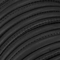 Black- Nappa Leather Cord 4mm