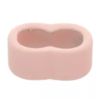 Light Pink 10 mm Small Double Slider