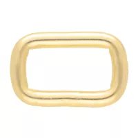 Square Ring 'Gold' 20 x 4 mm