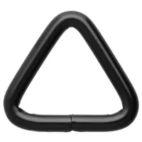 Delta Triangle Ring Steel 40 x 6 mm Black