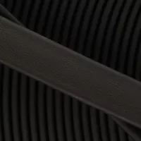 Black (BL520) BioThane 'BETA Super Heavy' ® 25 mm - 3.8 mm Per Meter