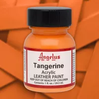Tangerine - Angelus Acrylic Leather Paint - 29.5 ml (1 oz.)