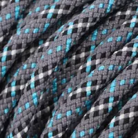 Tartan Grey & Blue - Dog Leash Rope - Ø 6mm