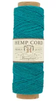Turquoise - 0.5 mm - Hemp Rope by Hemptique (62.5 meter)