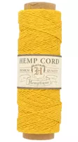 Yellow - 0.5 mm - Hemp Rope by Hemptique (62.5 meter)