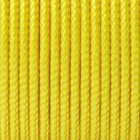 Yellow 3 mm 100% Recycled Rope (rPET) (PES)