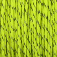 Reflectable Ultra Neon Yellow Paracord Type II