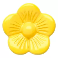 Slider Bead Flower - Yellow